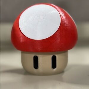 Red and White Mushroom Home Accent